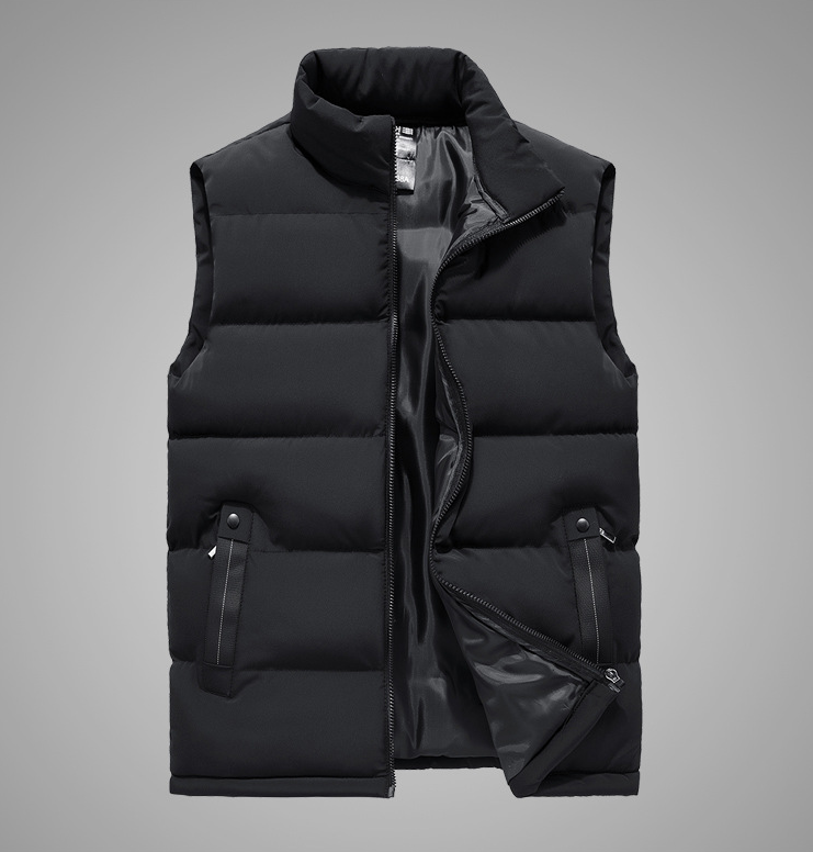 Cotton Vest Male Large Size Thick Warm Vest