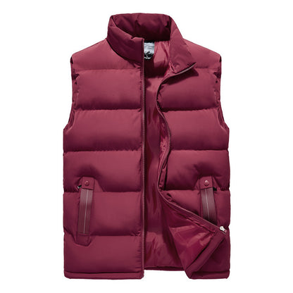 Cotton Vest Male Large Size Thick Warm Vest